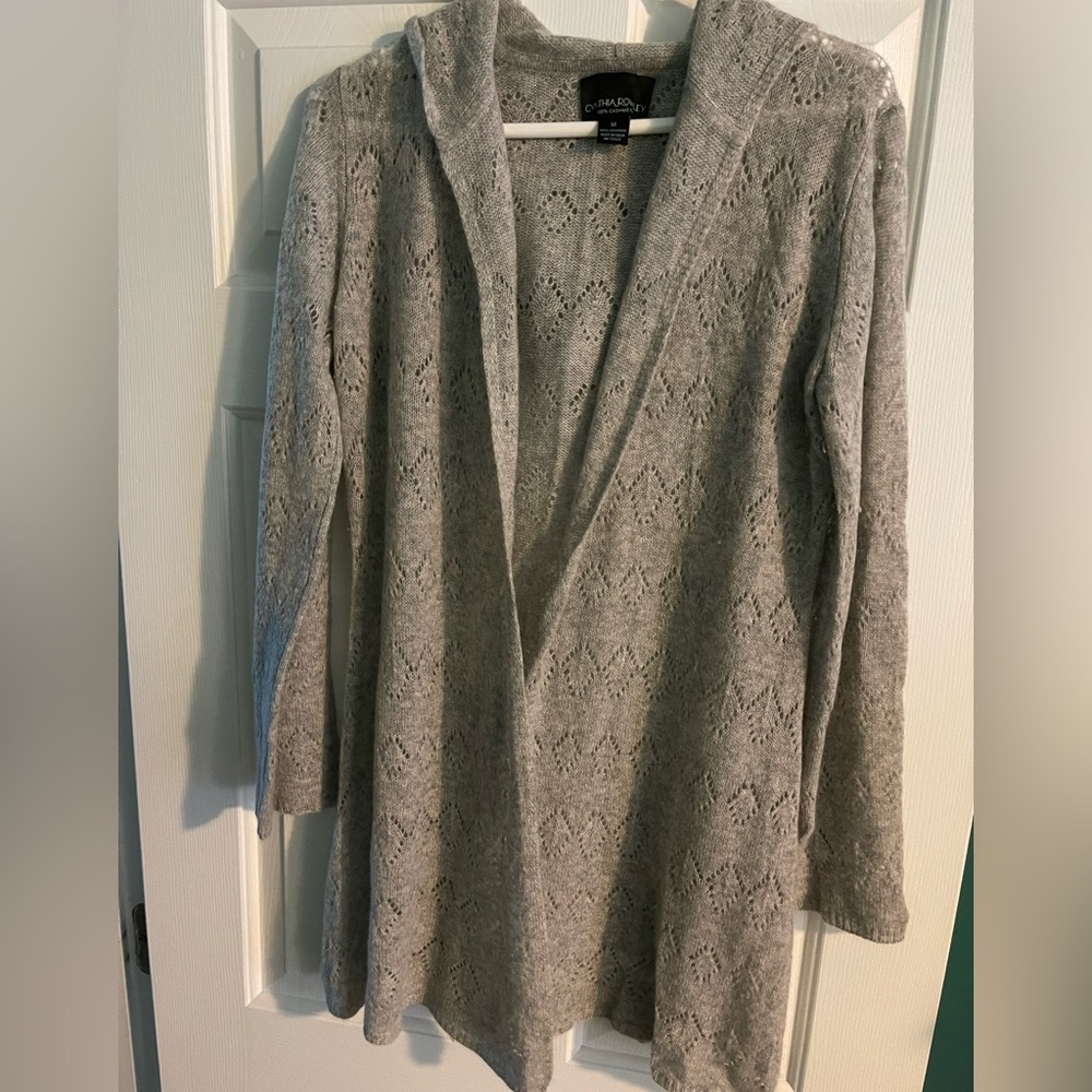 NWOT Cynthia Rowley women’s cashmere sweater, size medium